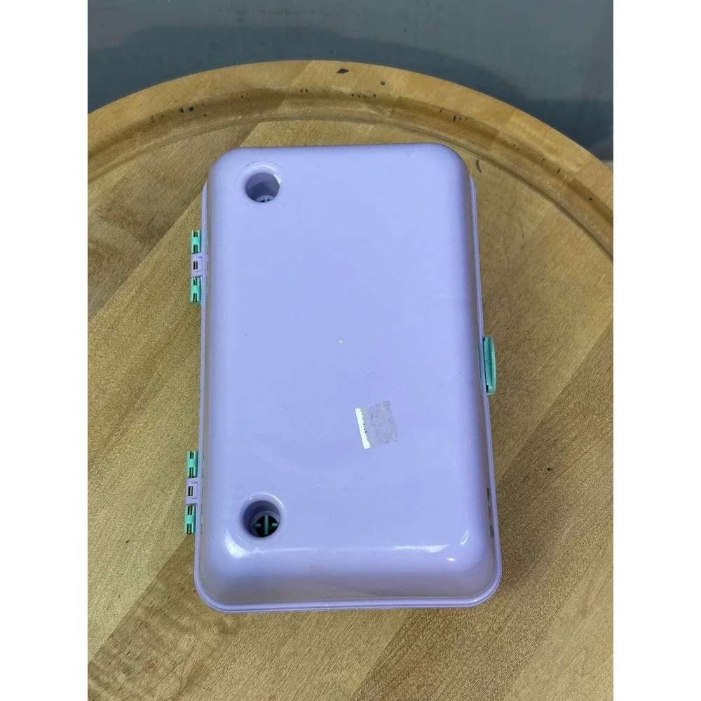 Caboodles Makeup Case Unisex OS Teal Purple Vintage 90s Retro Cosmetic Organizer